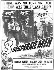 THREE DESPERATE MEN [aka: Three Outlaws]